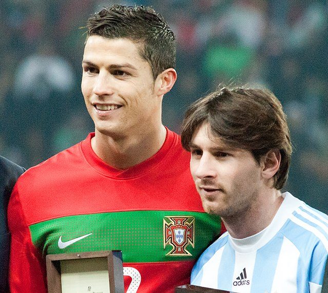 Ronaldo says his rivalry with Messi is done 😢 (via @record_portugal)